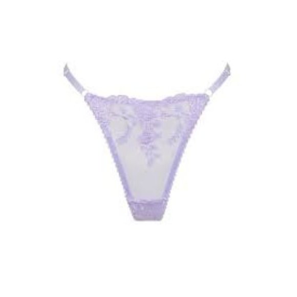 KAT THE LABEL Nicolette Thong in Lilac - Picture 2 of 5